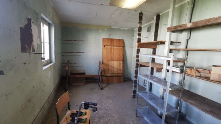 Kleines Haus auf großem Grundstück