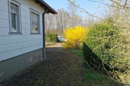 Zufahrt zur Garage