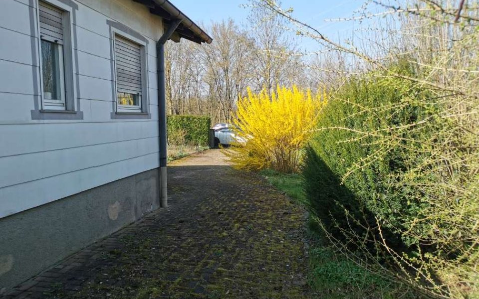 Zufahrt zur Garage