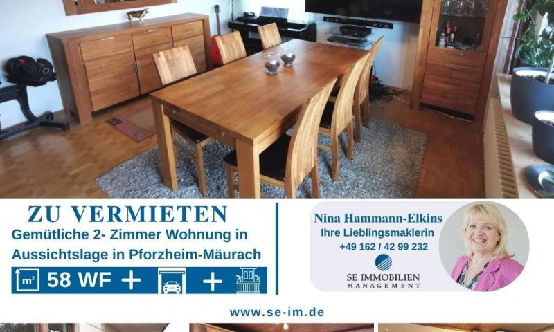 Gemütliche 2-Zimmer-Mietwohnung in Aussichtslage