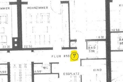 Grundriss Wohnung
