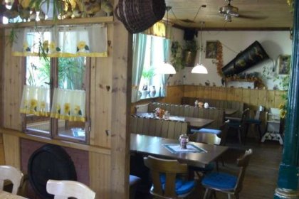 Gastraum-als das Lokal noch in Betrieb war