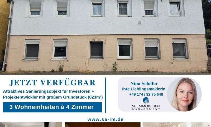 Attraktives Sanierungsobjekt für Investoren und Projektentwickler mit großem Grundstück