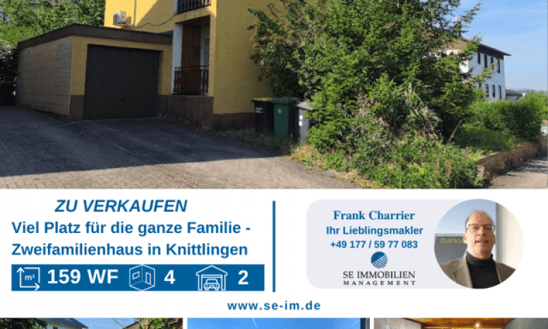 Viel Platz für die ganze Familie: Großzügiges Zweifamilienhaus mit idyllischem Garten