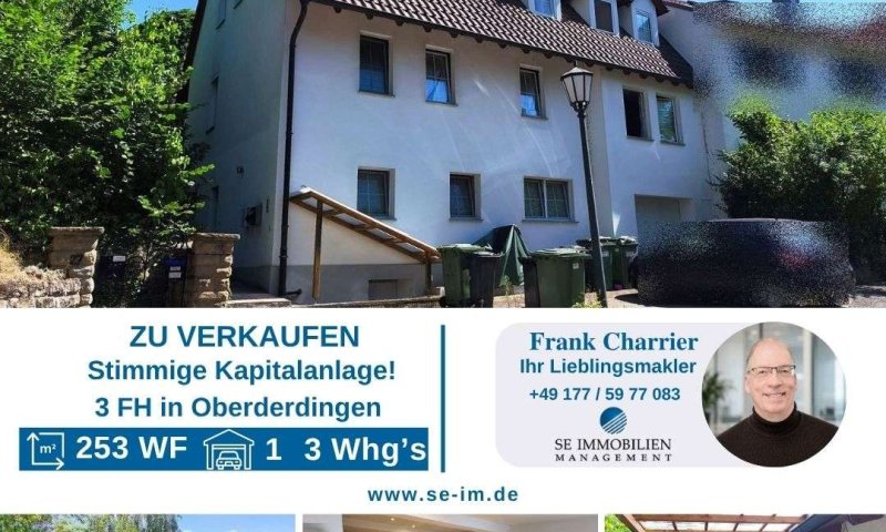 Stimmige Kapitalanlage! - 3 FH in Oberderdingen