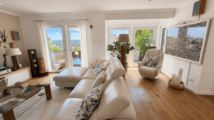 Hoch hinaus- Einfamilienhaus mit Schwarzwaldblick zum Verlieben - Energieeffizient und erholsam!