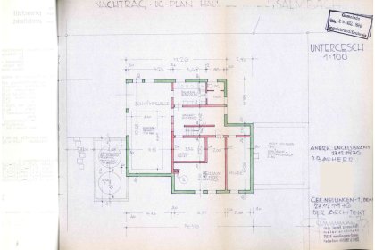 Grundriss Untergeschoss
