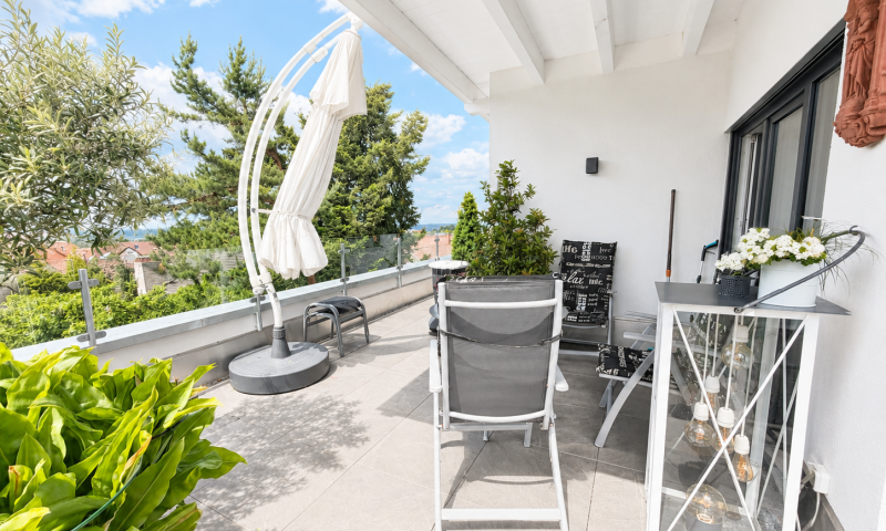 Penthouse-Traum in absoluter Ruhelage – 151 m² Wohnen, 126 m² Himmel und Blick bis zu den Vogesen