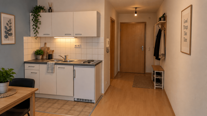 Sanierungsbedürftiges 1 Zimmer Appartement