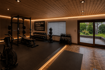 KI generiert: Alternative Homegym