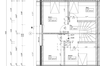 Grundriss Dachgeschoss