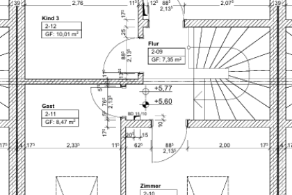 Grundriss Dachgeschoss