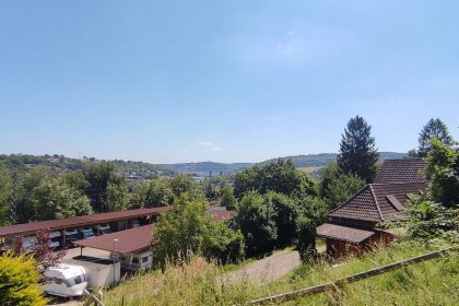 Aussicht vom Grundstück