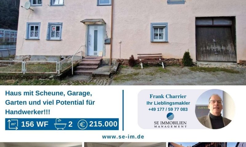Haus mit Scheune und viel Potential für Handwerker!!!