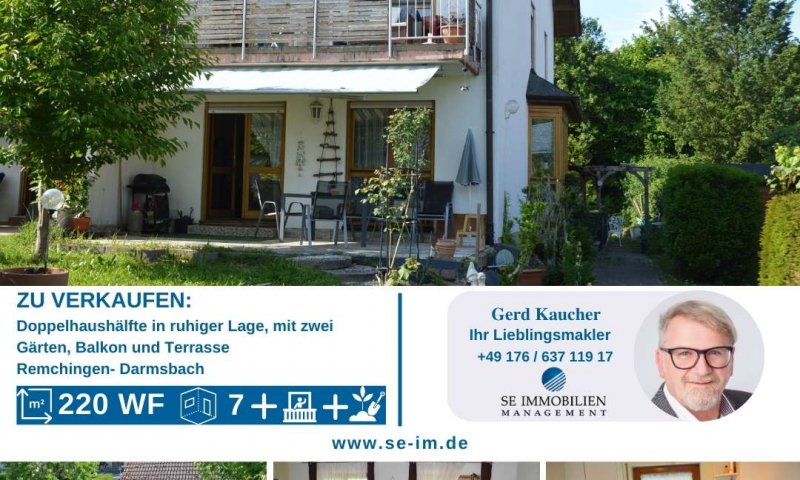 Platz für die ganze Familie !-Doppelhaushälfte -Doppelgarage-2mal Garten- Terrasse und vieles mehr!