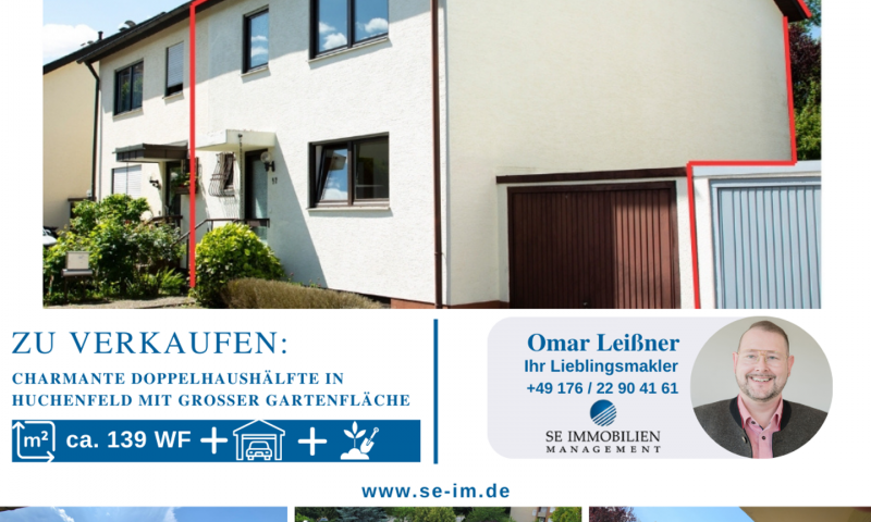 Doppelhaushälfte mit Garten und Garage – Ihr neues Zuhause wartet!