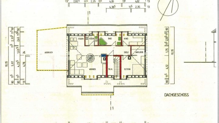 Großzügiges Wohnen unterm Fachwerk - Charmante 4 Zimmer-Wohnung in Oberderdingen!