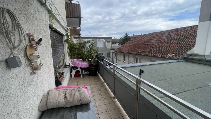 Zentrumsnahe 3-Zimmer Wohnung mit großem Balkon