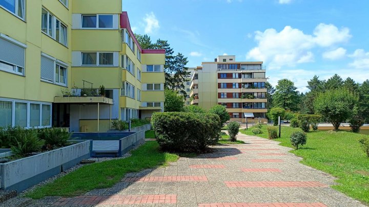 Wohnen im Grünen ! Familienfreundliche und großzügige Wohnung, zentral im Waldpark