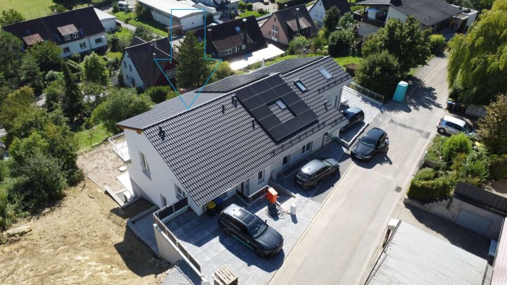 Neubau Doppelhaushälfte mit Panorama-Aussicht in Stein zu verkaufen!