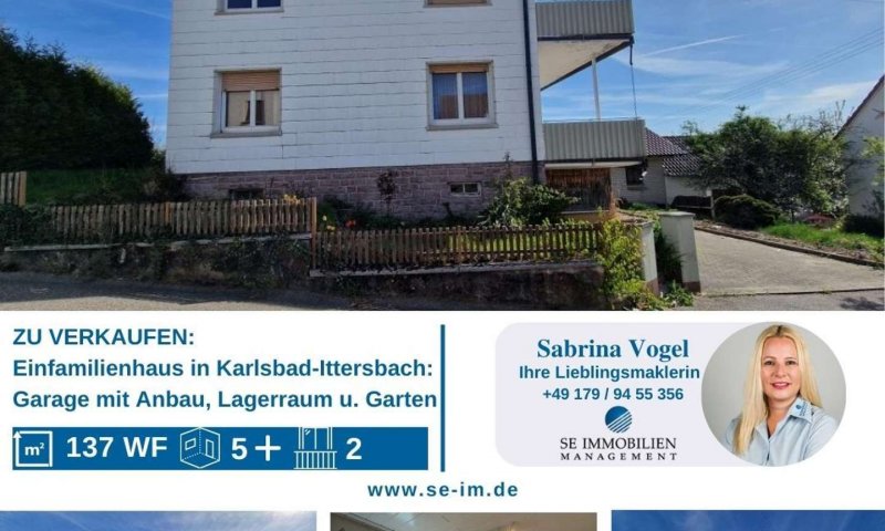 Potenzial ohne Ende! Großes Einfamilienhaus mit Werkstattgebäude, Garage & Garten