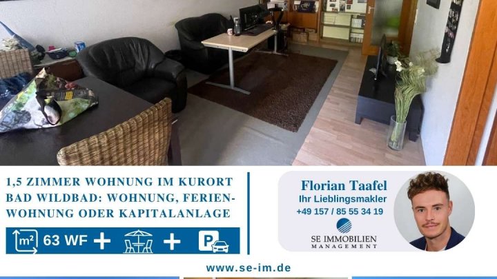 Gemütliche Wohnung im Schwarzwald- Perfekt geeignet für Kapitalanleger oder als Ferienwohnung