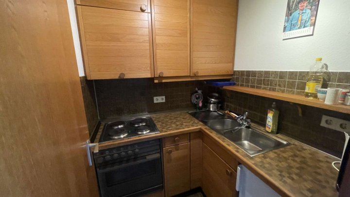 1,5 - Zi. Wohnung mit Schlafnische, Stellplatz u. Terrassen-Ausblick auf den Kurpark Bad Wildbad