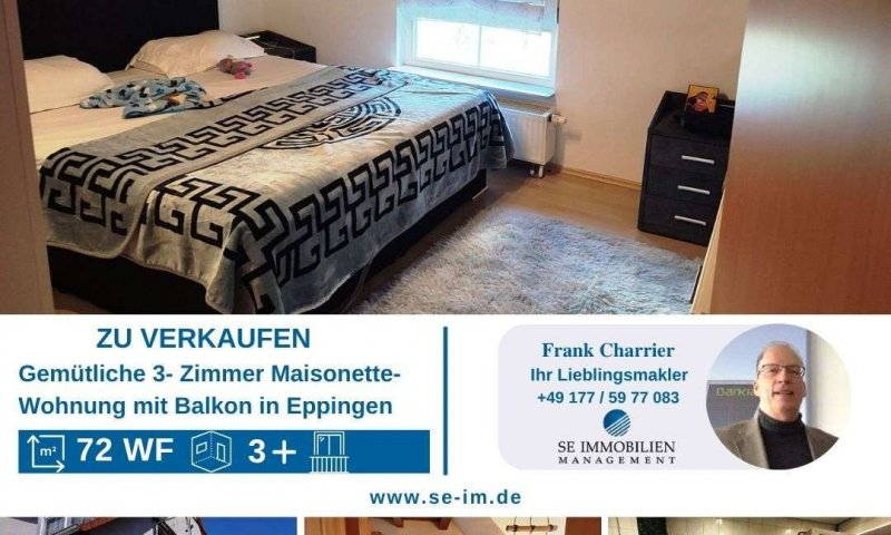 Gemütliche 3 Zimmer Maisonette Wohnung
