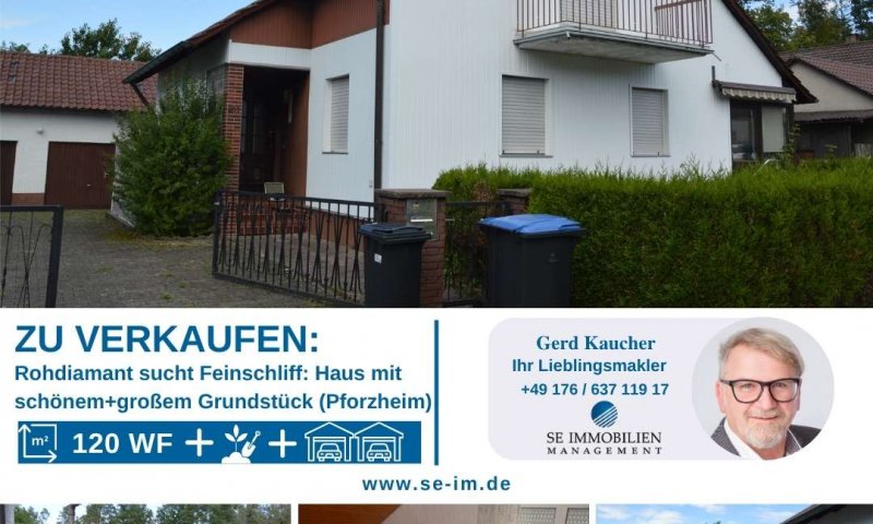 Rohdiamant benötigt Feinschliff! Haus mit schönem Grundstück und großer Hofeinfahrt im Hagenschieß.