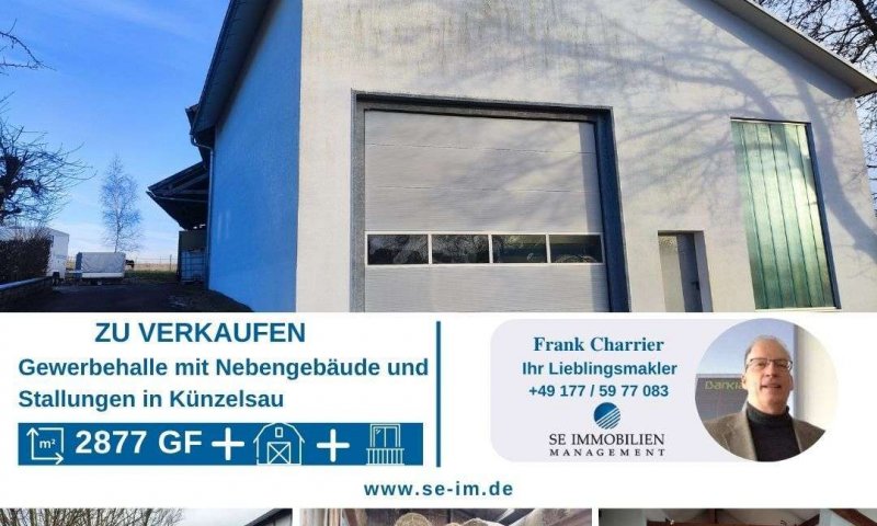 Gewerbehalle mit Nebengebäude und Stallung bei Künzelsau!