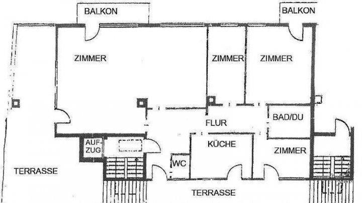 Großzügige 4 Zimmer-Penthouse Wohnung in Pforzheim zu vermieten!
