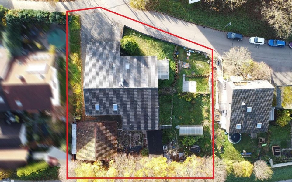 Luftansicht Grundstück