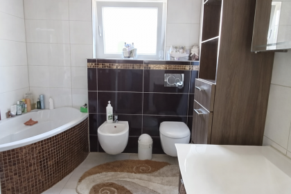 Bad mit Dusche und Wanne UG