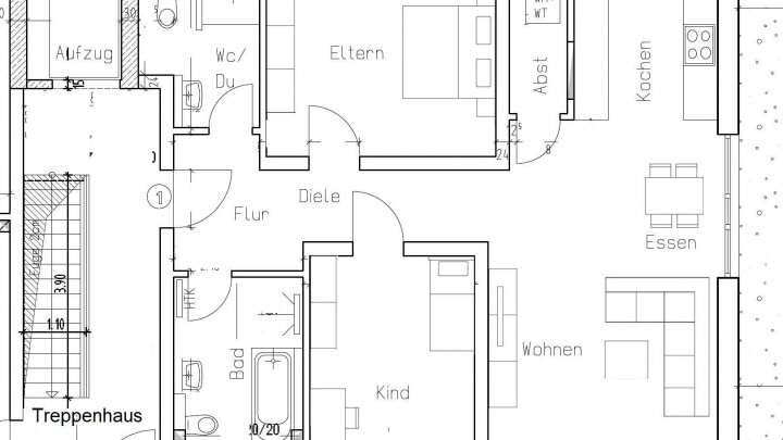Erdgeschoss mit großer Terrasse im Neubau * altersgerecht * hochwertig *