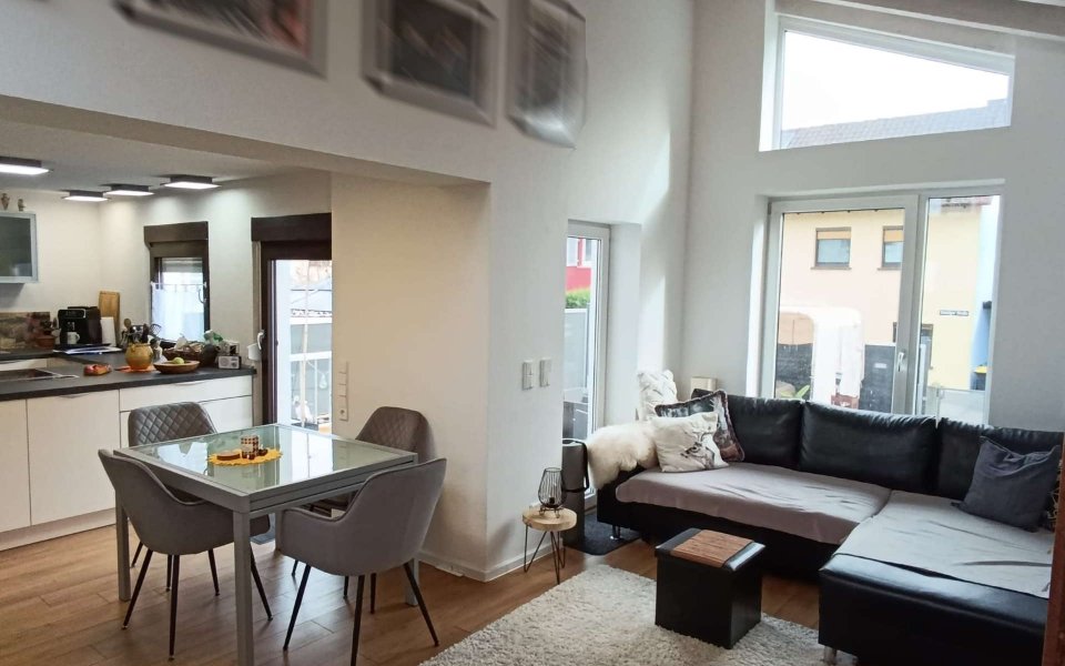 Blick Wohnzimmer - Essbereich