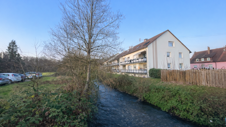 Helle 3-Zimmer-Dachgeschosswohnung in idyllischer Lage von Unterriexingen mit guter Anbindung