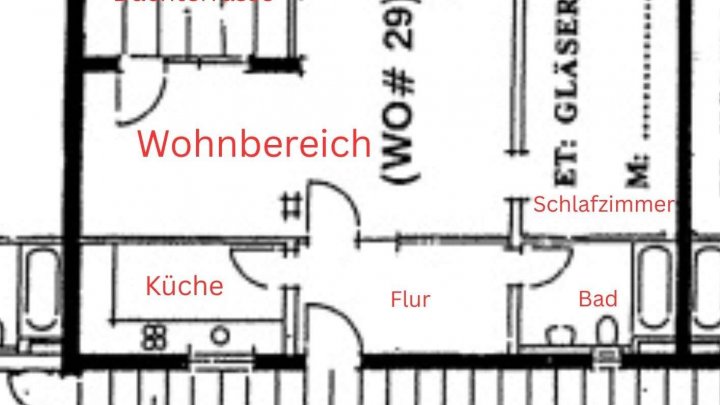 Wohnen über den Dächern: Helle 2-Zimmer-Wohnung mit Dachterrasse und Tiefgarage in Bestlage