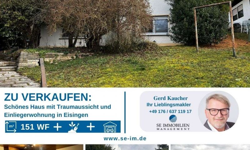 Schönes Haus mit Traumaussicht, Einliegerwohnung, schönem Garten und Garage zu verkaufen!!