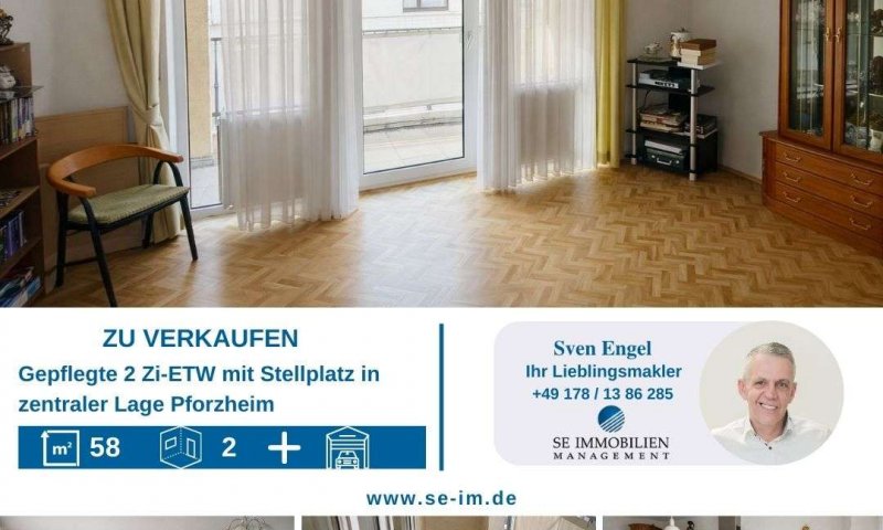 Barrierefreie 2 Zi-ETW mit XXL-Auto-Stellplatz