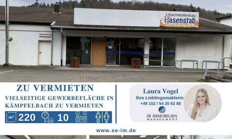 Vielseitige Gewerbefläche in Kämpfelbach zu vermieten