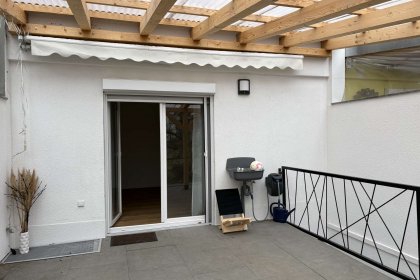 Überdachte Terrasse