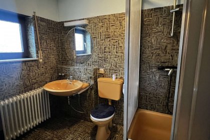 Badezimmer in der Einliegerwohnung