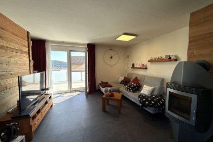 Blick ins Wohnzimmer 