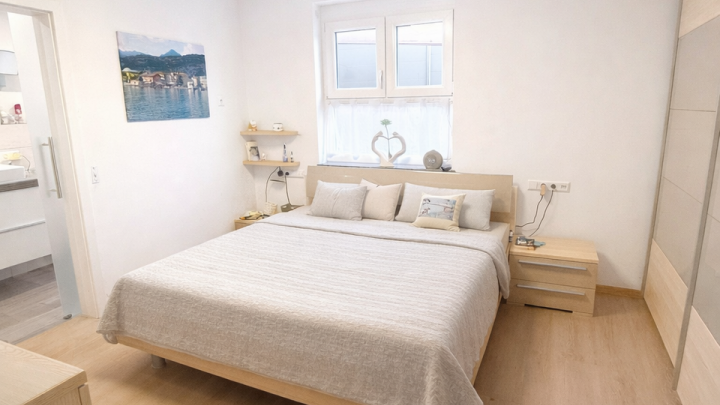 Moderne Maisonettewohnung mit Garten, großer Terrasse & Balkon