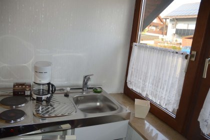 Kochnische im 1 OG Einzimmer