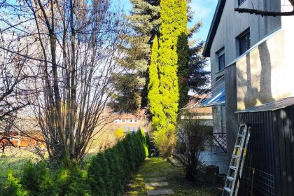 Rückseite Grundstück