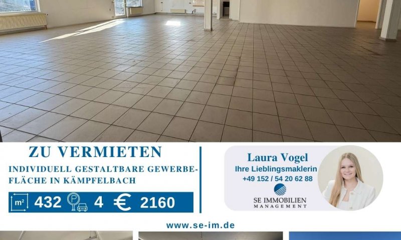 Individuell gestaltbare Gewerbefläche in Kämpfelbach