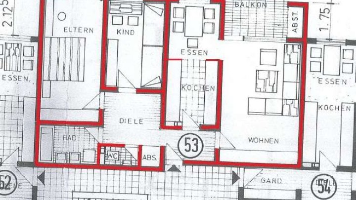 Schöne neu renovierte 3 Zimmer Eigentumswohnung