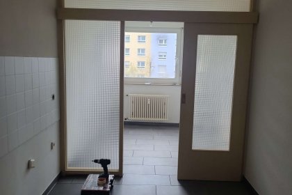 Küche mit Blick aufs Esszimmer